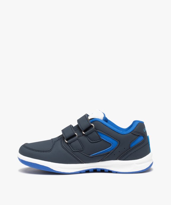 Baskets garçon bicolores à scratchs – Umbro Norlan vue3 - UMBRO - GEMO