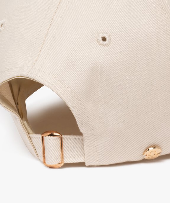 Casquette avec motif nounours brodé femme - LuluCastagnette vue6 - LULUCASTAGNETTE - GEMO