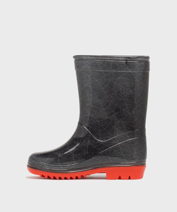Bottes de pluie garçon à semelle contrastante - Spiderman vue9 - SPIDERMAN - GEMO