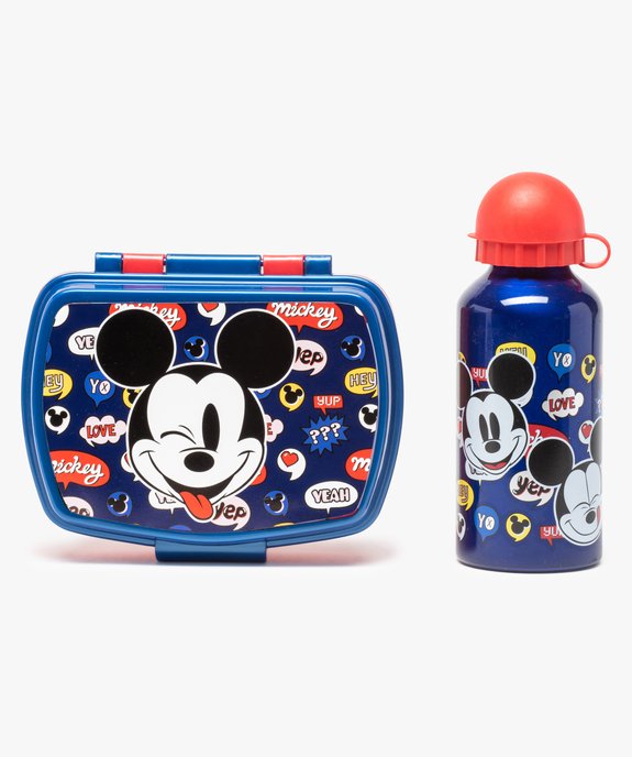 Set boîte à sandwich et gourde en aluminium - Mickey vue1 - MICKEY & MINNIE - GEMO