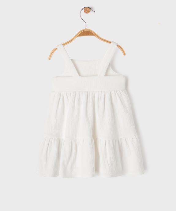 Robe à bretelles coupe évasée bébé fille vue3 - GEMO(BEBE DEBT) - GEMO