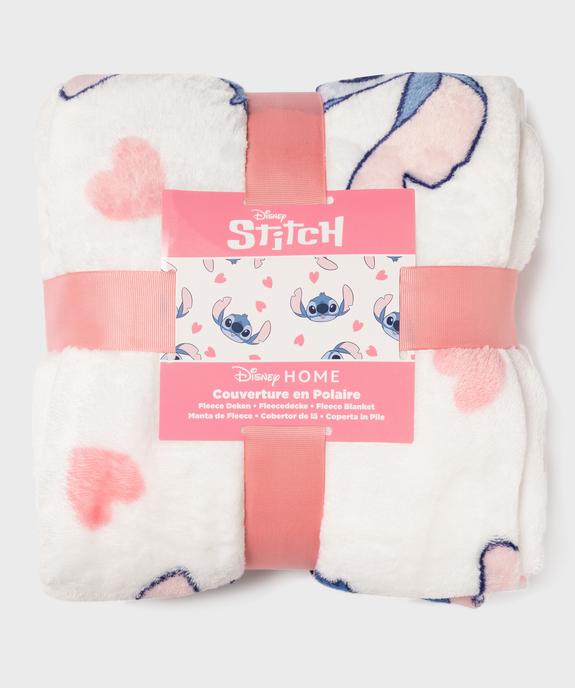 Couverture en maille douillette motif Stitch enfant - Disney vue1 - LILO & STITCH - GEMO