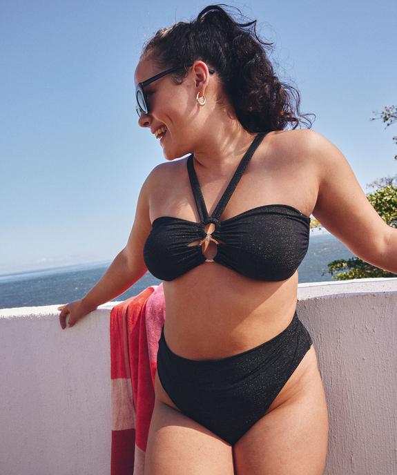 Haut de maillot de bain bandeau à bretelles multipositions femme vue9 - GEMO 4G FEMME - GEMO