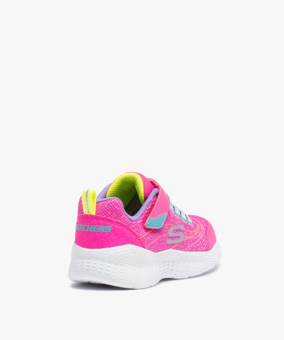 Baskets fille en mesh et fils brillants – Skechers Snap Sprints vue4 - SKECHERS - GEMO