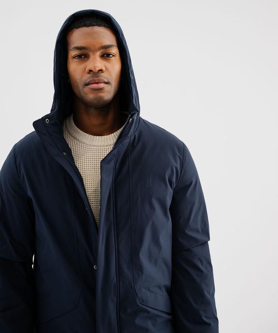 Parka à capuche avec doublure matelassée homme vue4 - GEMO (HOMME) - GEMO