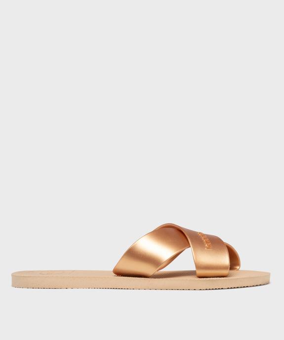 Sandales à brides croisées Aqua Slide femme - Havaianas vue2 - HAVAIANAS - GEMO