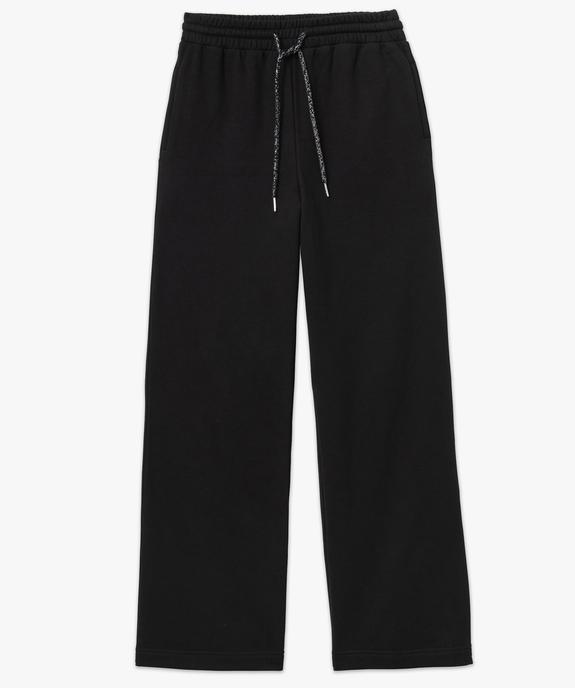 Pantalon de jogging coupe flare femme vue4 - GEMO(FEMME PAP) - GEMO