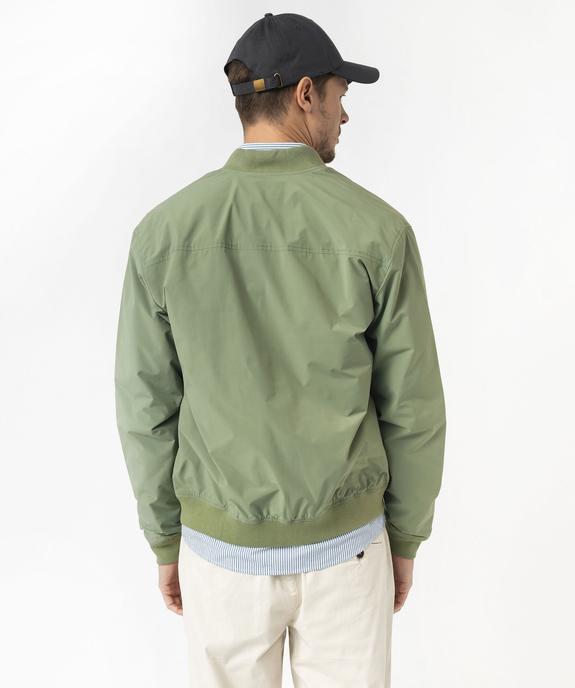 Blouson bomber zippé léger homme vue3 - GEMO (HOMME) - GEMO