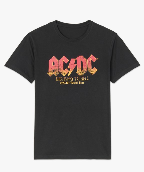 Tee-shirt homme à manches courtes imprimé - AC/DC vue4 - ACDC - GEMO