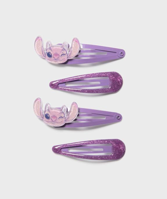 Pinces cli-clac motif Stitch fille (lot de 4) - Disney  vue2 - LILO & STITCH - GEMO
