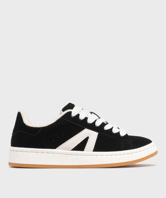 Basket basses style skate à larges lacets femme vue1 - SANS MARQUE - GEMO