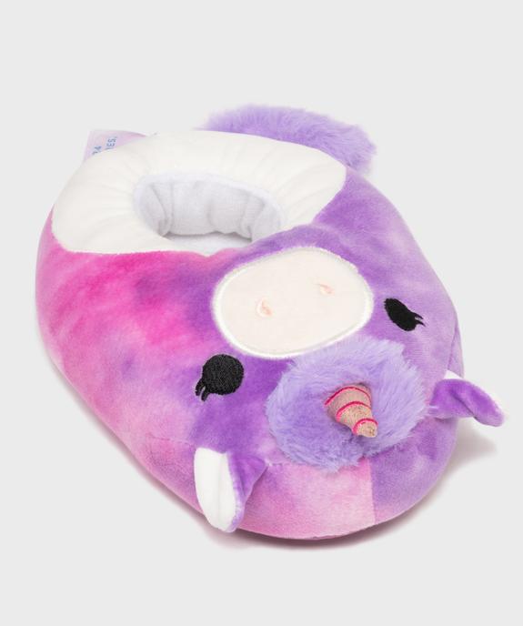 Chaussons 3D en velours enfant - Squishmallows vue5 - SQUISHMALLOWS - GEMO