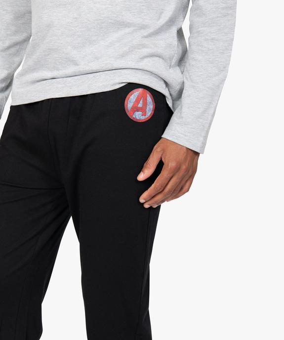 Pyjama homme en jersey imprimé Avengers - Marvel vue2 - MARVEL DTR - GEMO