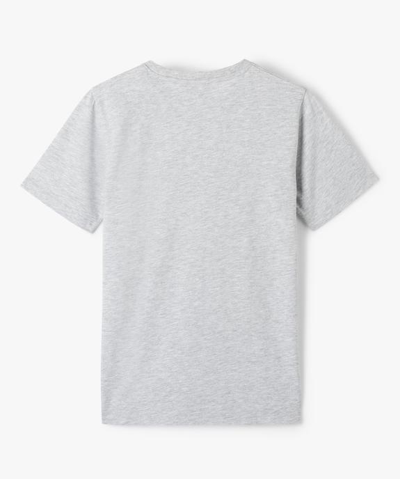 Tee-shirt à manches courtes à motifs manga garçon - Demon Slayer vue3 - DEMON SLAYER - GEMO
