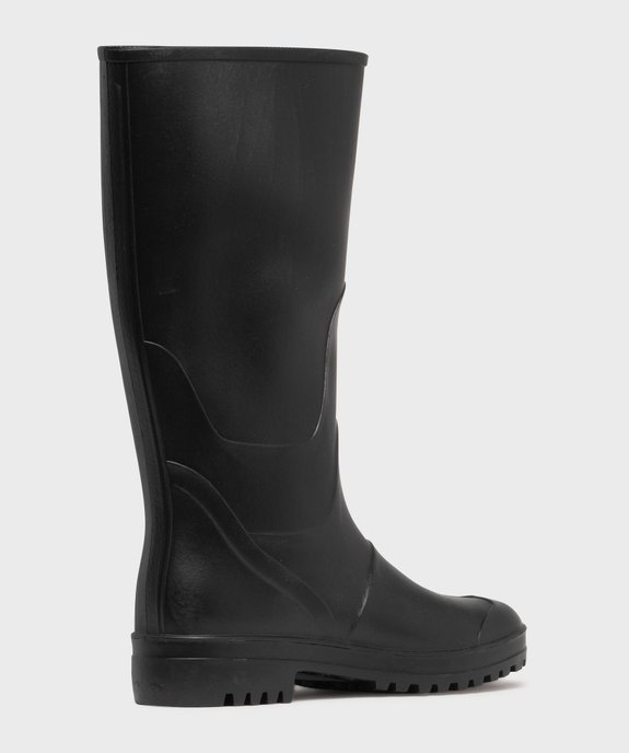 Bottes de pluie homme à semelle crantée contrastée vue10 - URBAN STEPS - GEMO