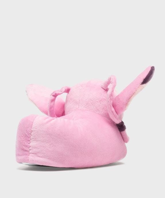 Chaussons fantaisie peluche Angel femme - Stitch vue4 - LILO & STITCH - GEMO