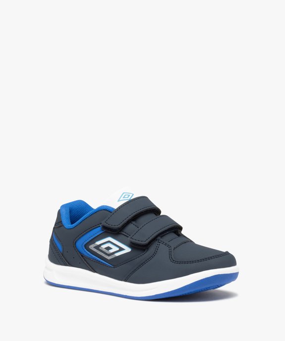 Baskets garçon bicolores à scratchs – Umbro Norlan vue2 - UMBRO - GEMO