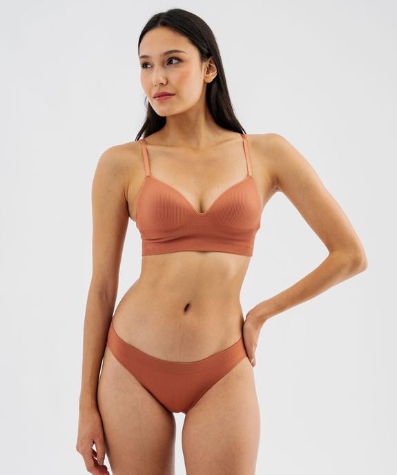 Culotte en maille extensible femme vue1 - GEMO(HOMWR FEM) - GEMO