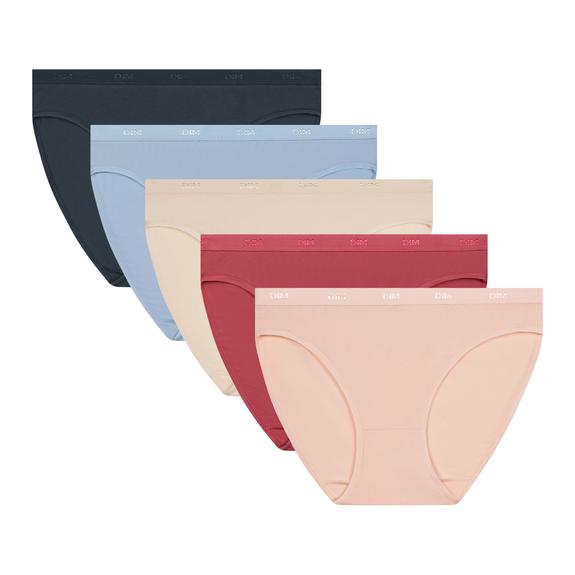 Culottes en coton stretch femme (lot de 5) - Les Pockets Eco DIM vue1 - DIM - GEMO