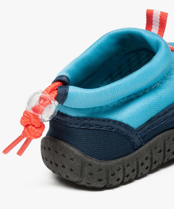 Chaussures aquatiques garçon ajustables vue6 - GEMO (PLAGE) - GEMO