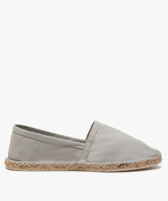 Espadrilles homme en coton bio uni - Mieux  vue1 - GEMO 4G HOMME - GEMO