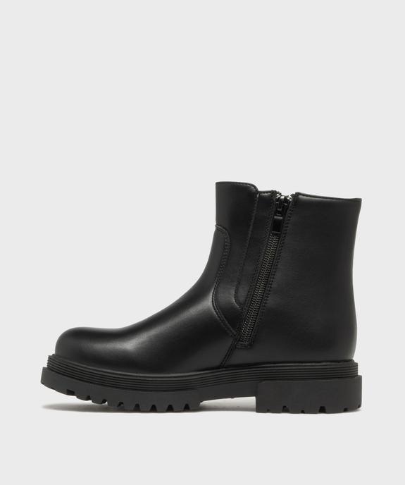 Boots crantés esprit Chelsea fille - Chipie vue3 - CHIPIE - GEMO