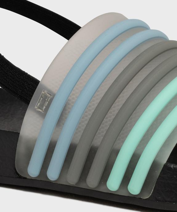 Mules de plage à bride multicolore avec élastique garçon vue6 - GEMO (PLAGE) - GEMO