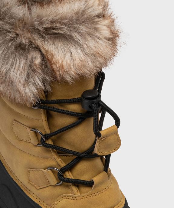 Boots de neige fourrés garçon - Buggy vue6 - BUGGY - GEMO