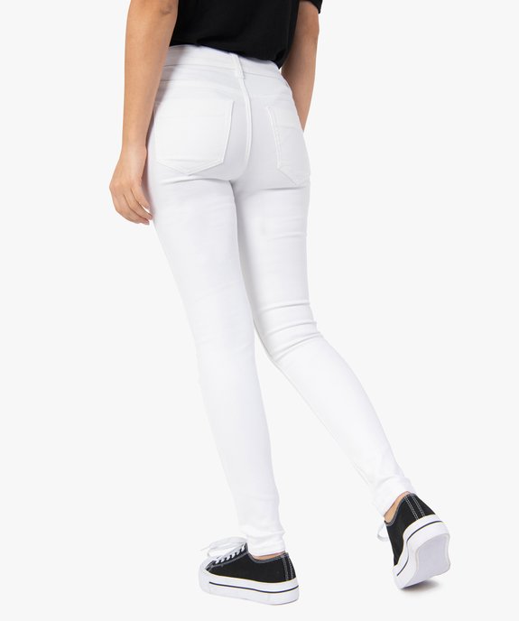 Jean femme coupe Skinny taille normale  vue3 - GEMO 4G FEMME - GEMO