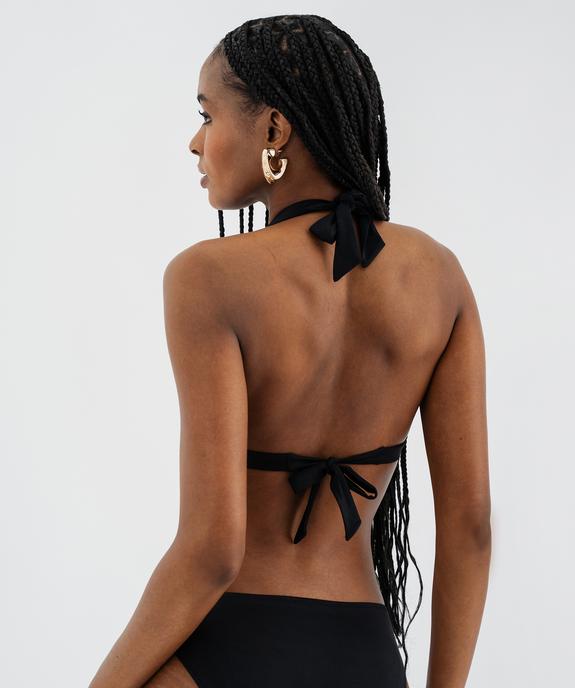 Haut de maillot de bain triangle avec mousses amovibles femme vue2 - GEMO (PLAGE) - GEMO