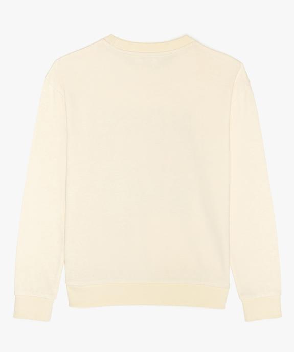 Sweat fille avec large inscription sur l'avant vue2 - GEMO (JUNIOR) - GEMO