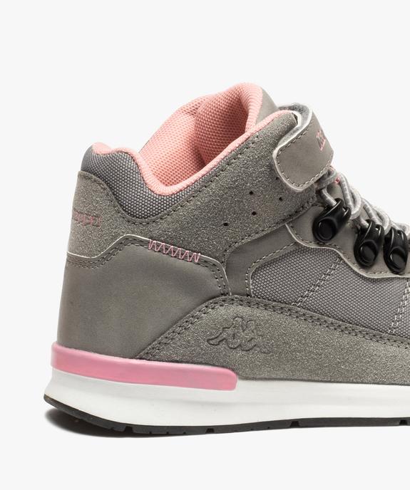 Baskets fille mid-cut à lacets et scratch – Kappa Kensington vue6 - KAPPA - GEMO