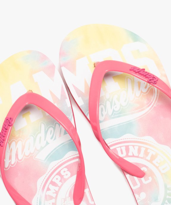 Tongs femme multicolores – Camps United vue3 - CAMPS UNITED - GEMO