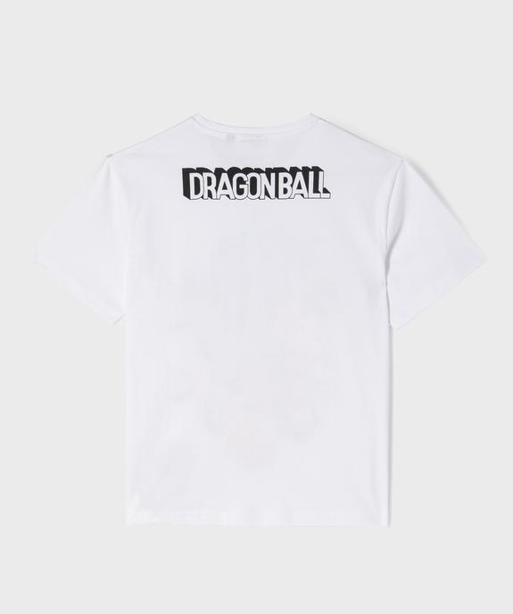 Tee-shirt manches courtes imprimé garçon - Dragon Ball vue3 - DRAGON BALL Z - GEMO