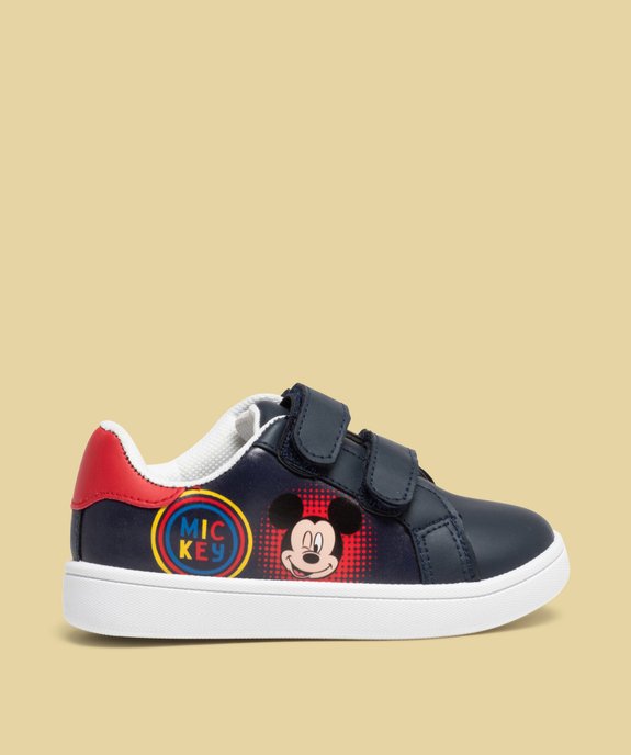 Baskets garçon à scratchs Mickey Mouse - Disney vue1 - MICKEY - GEMO