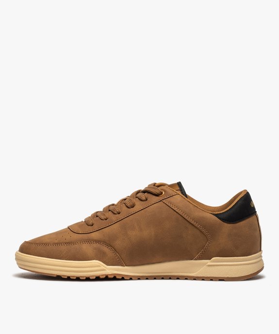 Baskets homme unies à lacets – Umbro Ipam vue3 - UMBRO - GEMO