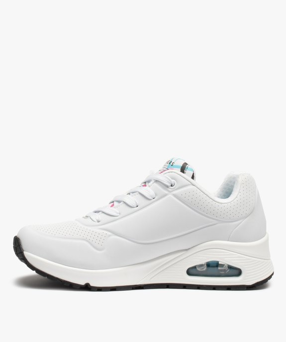 Baskets femme imprimées à semelle bulle d’air – Skechers Skechers Street x John Goldcrown vue3 - SKECHERS - GEMO