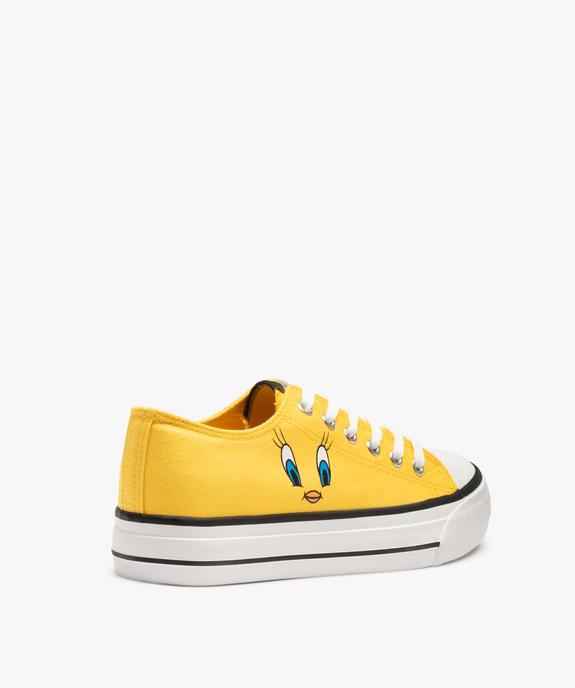 Tennis femme en toile imprimée Titi - Looney Tunes vue4 - TITI - GEMO