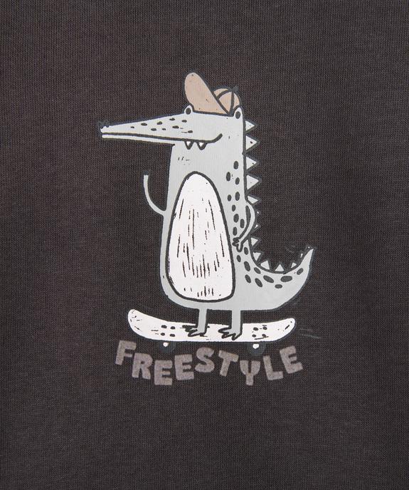 Ensemble 2 pièces bébé garçon sweat et pantalon vue2 - GEMO 4G BEBE - GEMO