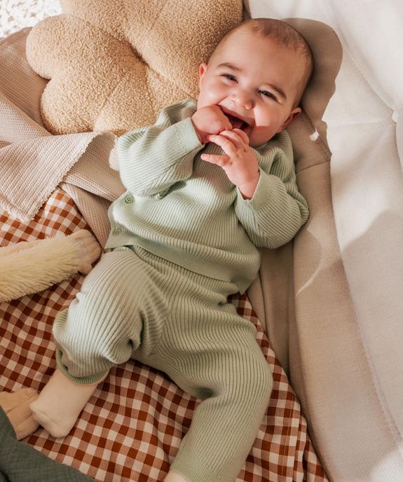 Ensemble 2 pièces en maille bébé fille : pull et pantalon vue5 - GEMO 4G BEBE - GEMO