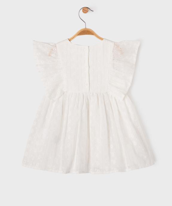 Robe de cérémonie à volants bébé fille - LuluCastagnette vue5 - LULUCASTAGNETTE - GEMO