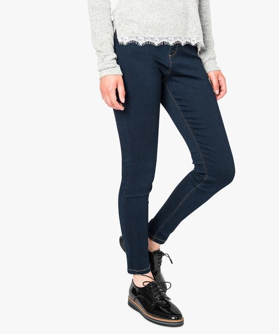 Jegging effet push-up vue1 - GEMO (JEAN) - GEMO