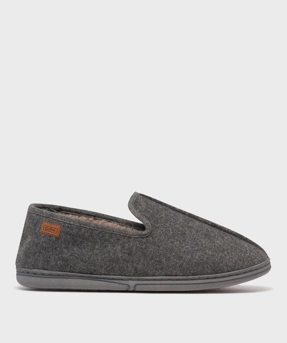 Chaussons mules en velours doux homme - Dim vue1 - DIM - GEMO