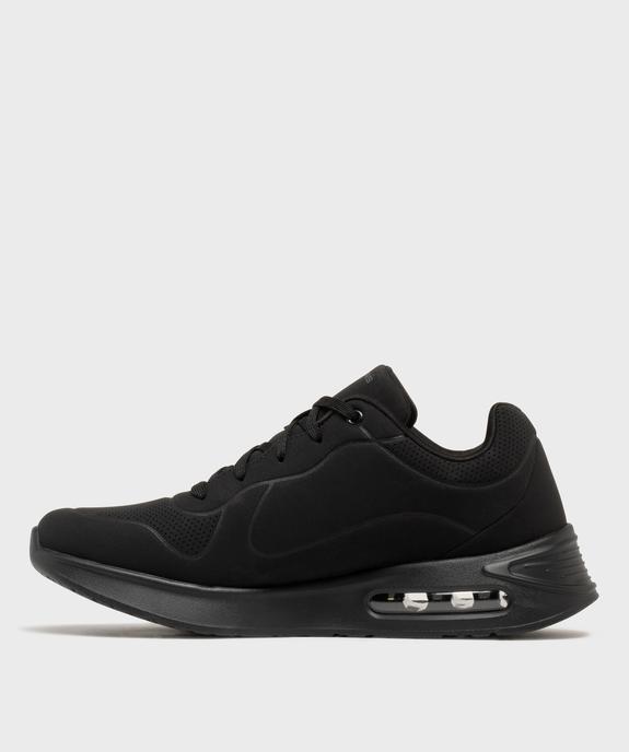 Baskets à lacets Solitair sur semelle à bulle homme - Skechers vue3 - SKECHERS - GEMO