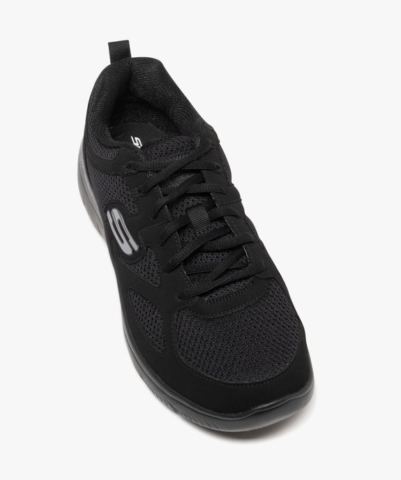 Baskets homme légères running en mesh Burns 2.0 - Skechers vue5 - SKECHERS - GEMO