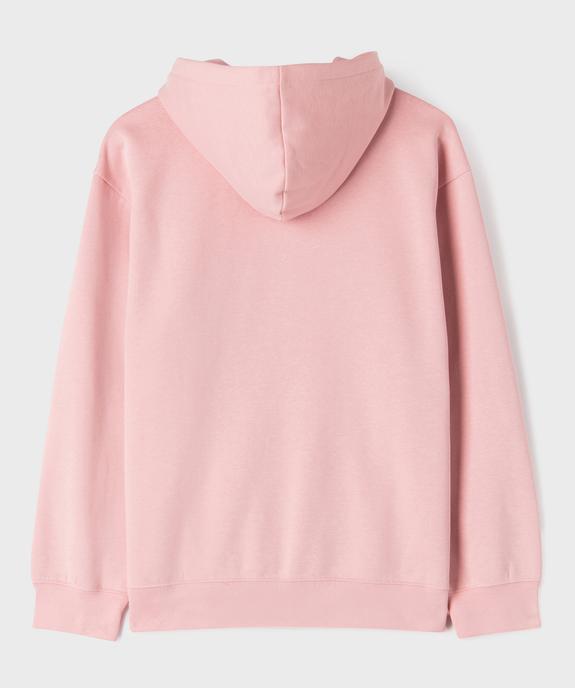 Sweat à capuche coupe loose avec intérieur molletonné fille - Puma vue3 - PUMA - GEMO