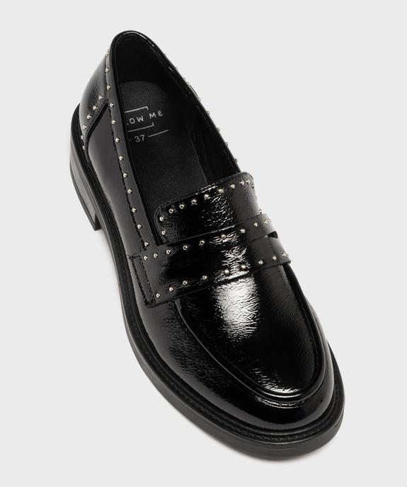 Mocassins vernis à clous femme vue5 - FOLLOW ME - GEMO