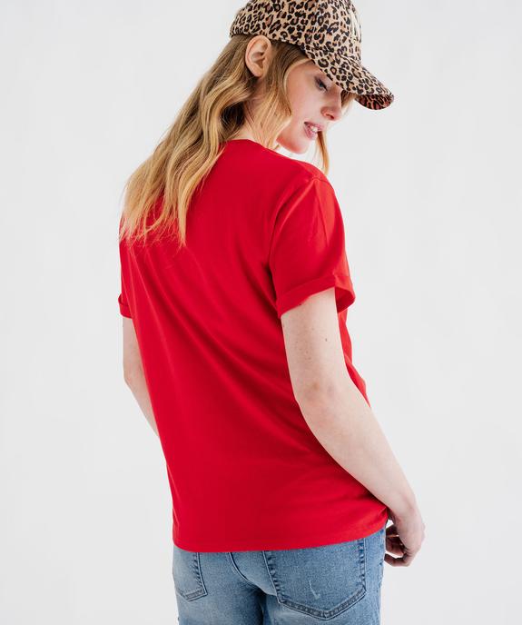 Tee-shirt de grossesse compatible allaitement avec motif  vue8 - GEMO 4G MATERN - GEMO