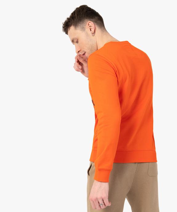 Sweat homme avec motif en maille bouclette  – Camps United vue3 - CAMPS UNITED - GEMO