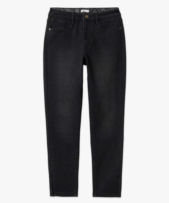 Jean femme coupe Skinny longueur 7/8ème  vue4 - GEMO(FEMME PAP) - GEMO